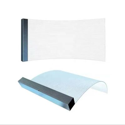 20°C-50°C Vollfarbiger transparenter LED-Display mit einer Transparenz von 90%