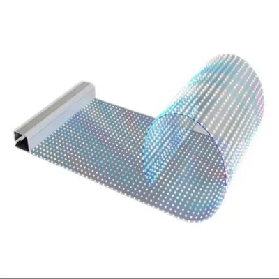 Ultra glatte 3840Hz Glas-LED-Bildschirme Transparente LED-Display für dynamische Visuals