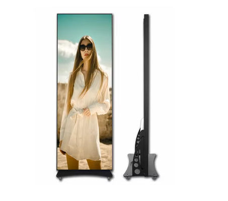 Bewegliche Plakat-LED-Anzeige 64X20X192 cm Vollfarbe kommerzielle LED-Anzeige
